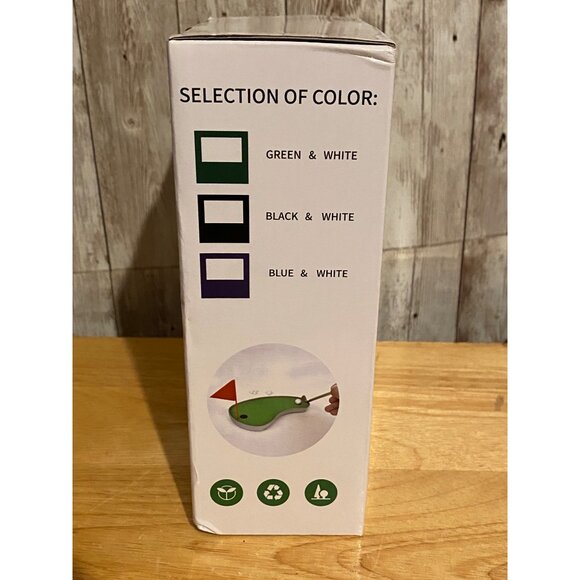 Golf Pen Holder Present - High Simulation Golf Ball Bag Model Desk Decoration - Picture 4 of 6